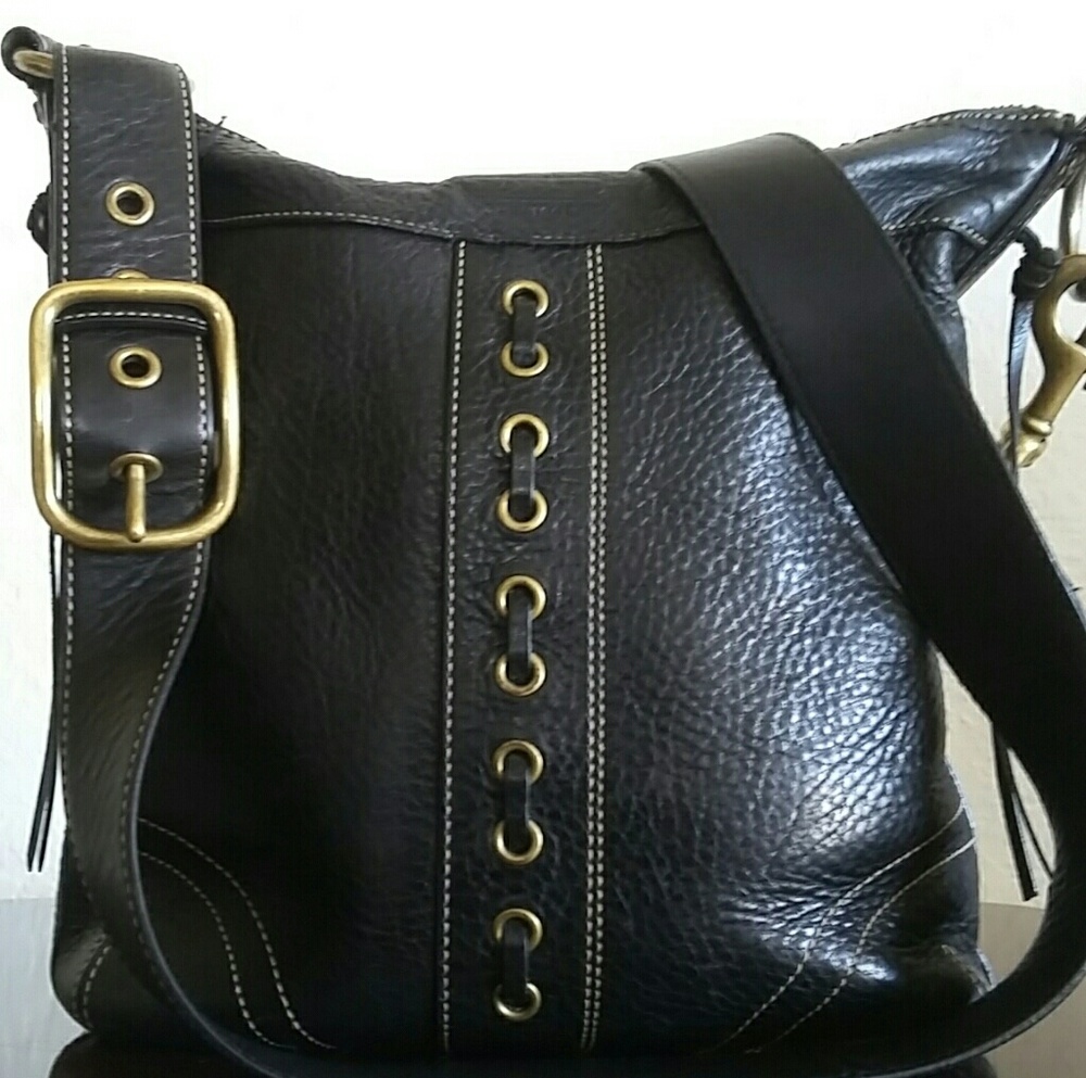 Coach Vintage Leather Crossbody Duffle Limited edition